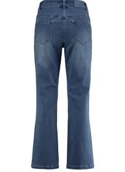 Jeans mit trendigen Ziernieten