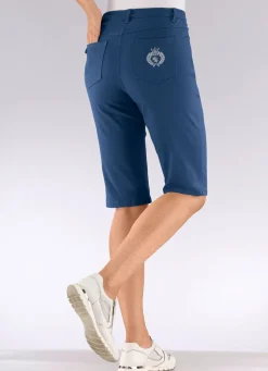 Jeans-Bermudas