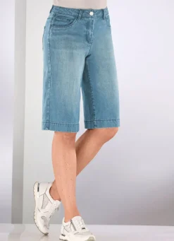 Jeans-Bermudas in 5-Pocket-Form