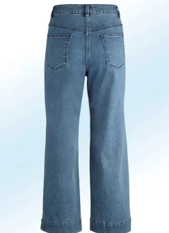 Jeans-Culotte in 5-Pocket-Form
