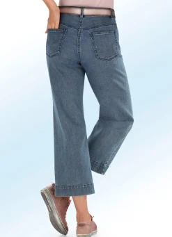 Jeans-Culotte in 5-Pocket-Form