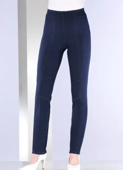 Jersey-Hose in Denim-Optik