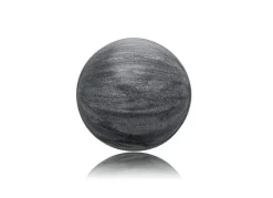 Klangkugel in perlmutt Grau