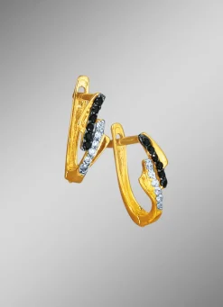 Klappcreolen mit Zirkonia