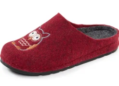 Klassische Damen-Hausschuhe, aus Filzmaterial