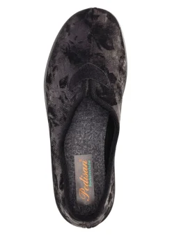 Klassische Damen-Hausschuhe, Weite H, mit anatomisch geformtem Fußbett