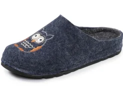 Klassische Damen-Hausschuhe, aus Filzmaterial