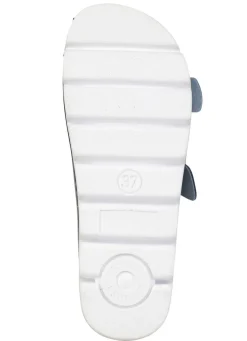 Klassische Damen-Pantoletten, mit verstellbaren Schließen