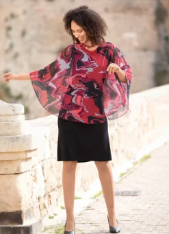 Kleid in angesagter Two-in-One-Optik