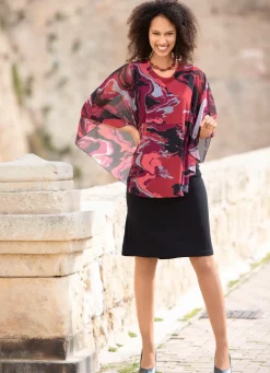 Kleid in angesagter Two-in-One-Optik