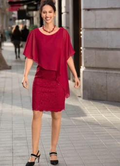 Kleid in 2-in-1-Optik