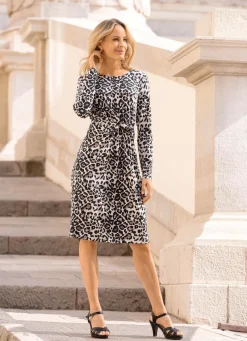 Kleid mit Knotenoptik