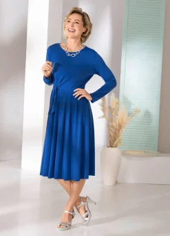 Kleid mit seitlichem Bindeband