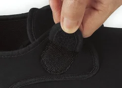 Klettslipper aus Stretchmaterial