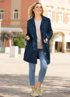 Kurzmantel mit Gürtel