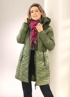 Kurzmantel mit 2-Wege-Reißverschluss