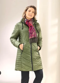 Kurzmantel mit 2-Wege-Reißverschluss