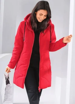 Kurzmantel mit 2-Wege-Reißverschluss