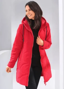 Kurzmantel mit 2-Wege-Reißverschluss