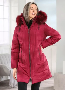 Kurzmantel mit 2-Wege-Reißverschluss