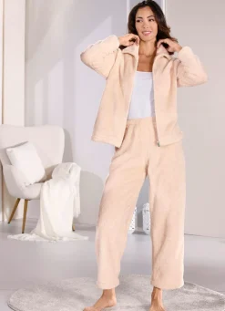 Lange Lounge-Hose mit Dehnbund