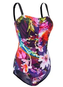 Laurina Badeanzug mit abnehmbaren Trägern und Halbkorsage