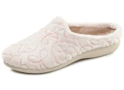 Laurina, gefütterte Damen-Hausschuhe, mit anatomisch geformtem Fußbett