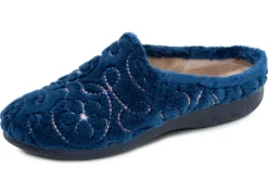 Laurina, gefütterte Damen-Hausschuhe, mit anatomisch geformtem Fußbett
