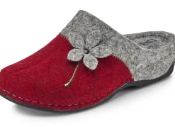 Laurina, klassische Damen-Hausschuhe, mit anatomisch geformtem Fußbett
