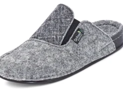 Laurina, klassische Damen-Hausschuhe, Weite H, mit Gummizug
