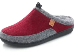 Laurina, klassische Damen-Hausschuhe, Weite H, mit herausnehmbarem Fußbett