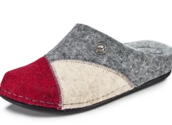 Laurina, klassische Damen-Hausschuhe, Weite H, mit anatomisch geformtem Fußbett