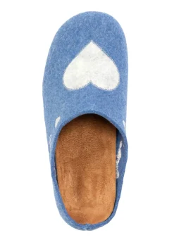 Laurina, klassische Damen-Hausschuhe, mit herausnehmbarem Fußbett