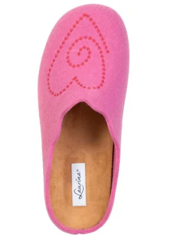 Laurina, klassische Damen-Hausschuhe, mit herausnehmbarem Fußbett