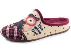 Laurina, klassische Damen-Hausschuhe, mit herausnehmbarem Fußbett