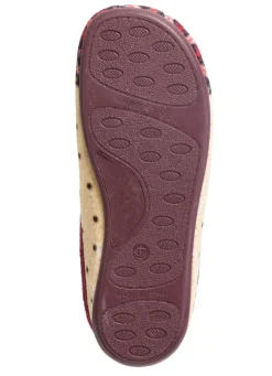 Laurina, klassische Damen-Hausschuhe, mit herausnehmbarem Fußbett