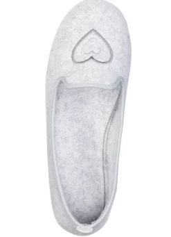 Laurina, klassische Damen-Hausschuhe, mit herausnehmbarem Fußbett