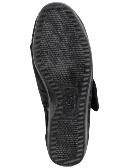 Laurina Klettschuh mit zart funkelnder Glitzer-Prägung