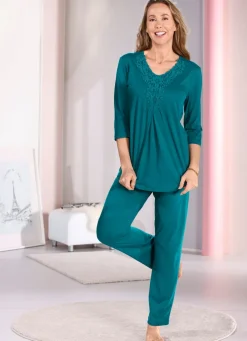 Laurina Schlafanzug mit großzügiger Motivspitze