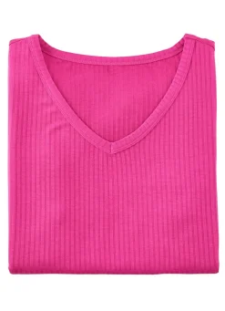 Laurina Shirt mit V-Ausschnitt