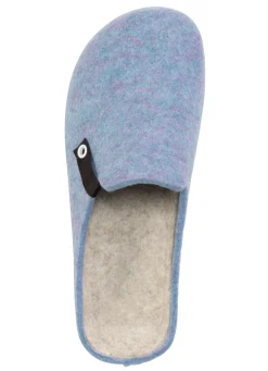 Laurina, trendige Damen-Hausschuhe, Weite G, mit anatomisch geformtem Fußbett