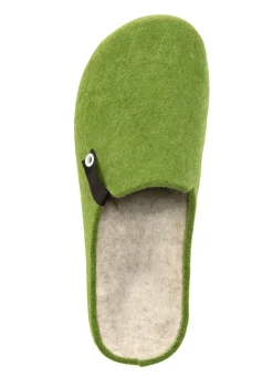 Laurina, trendige Damen-Hausschuhe, Weite G, mit anatomisch geformtem Fußbett