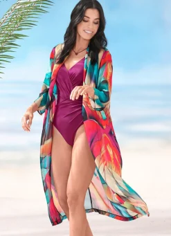 Laurina Tunika, verschlusslos, leicht transparent