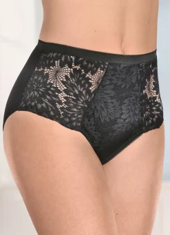 Laurina Viererpack Slips mit Elastikspitze