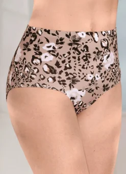 Laurina Viererpack Slips mit hübschem Druckdessin