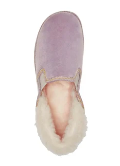 Laurina, warme Damen-Hausschuhe, mit Gummizug