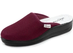 Laurina, Zweierpack, klassische Damen-Hausschuhe, Weite G, aus Mesh-Material