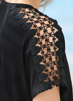 Laurina Zweierpack Kleider mit Stickereispitze