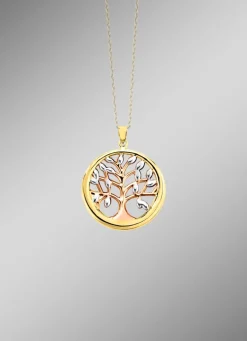 Lebensbaum-Anhänger in Tricolor