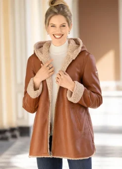 Lederjacke von „Cabrini“